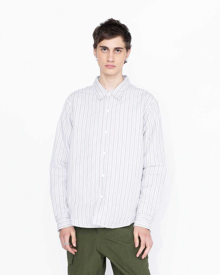Skjorter | Highsnobiety HS05 Isoleret Skjortejakke Stribet