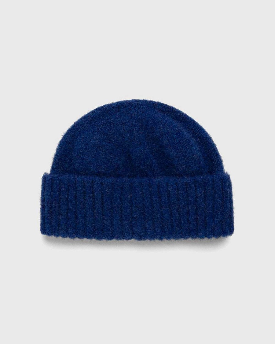 Vinter Tilbehor | J. Press Shaggy Dog Knit Beanie Bla
