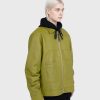 Overtoj | Highsnobiety Laederjakke Olivengron
