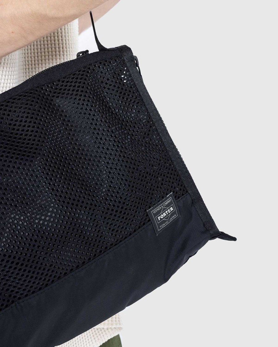 Tasker | Porter-Yoshida & Co. Skaerm Front Sidetaske Sort