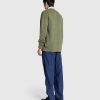 Strik | Aries No Problemo Borstet Mohair Cardigan Sort/Oliven