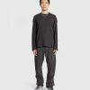 Strik | AFFXWRKS Pullover I Aeske Rib Skifer Brun