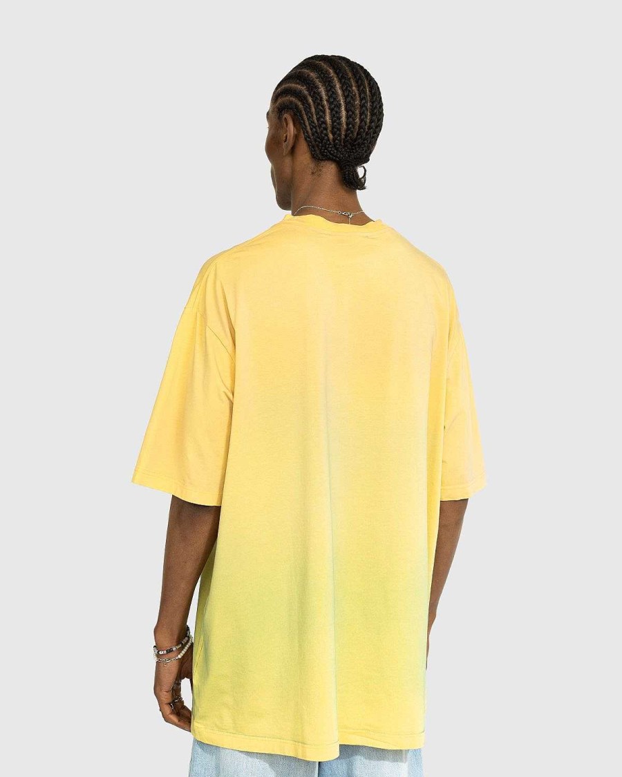 T-Shirts | Acne Studios Multi T-Shirt Med Krakket Print