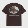 T-Shirts | L'As du Fallafel Kortaermet T-Shirt Brun