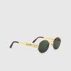 Solbriller | Jean Paul Gaultier 56-6106 Dobbelt Resort Solbriller Gul