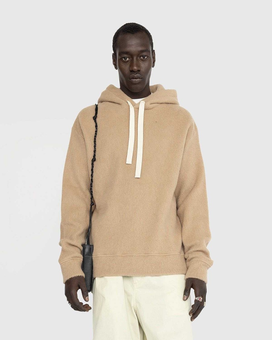 Sveder | Jil Sander Haettetroje I Borstet Mohair Hazel