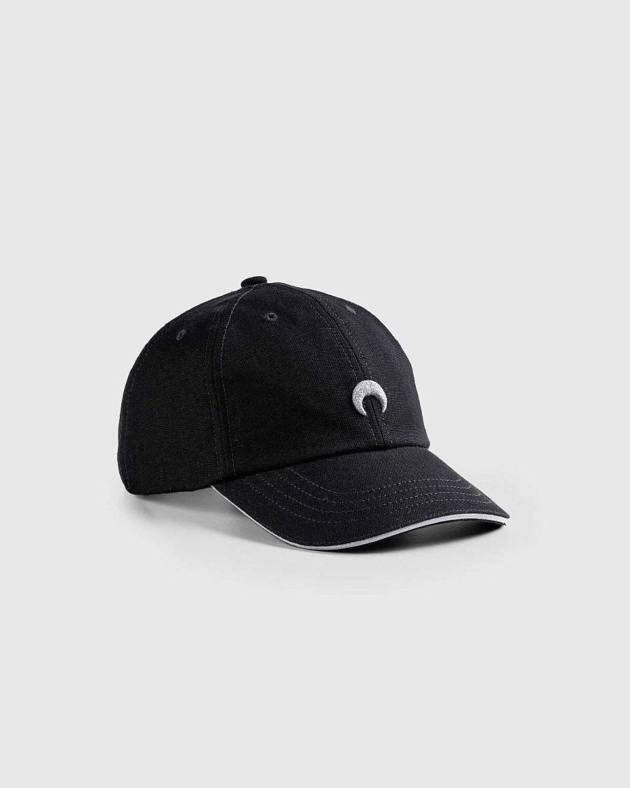Hatte | Marine Serre Canvas Baseballkasket Sort