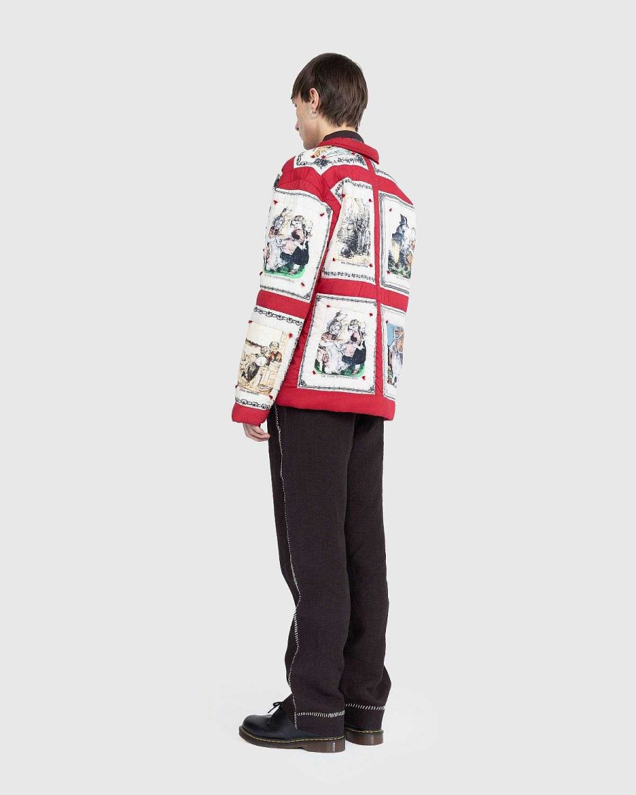 Overtoj | Bode Storytime Quilt Jacket Red Multi