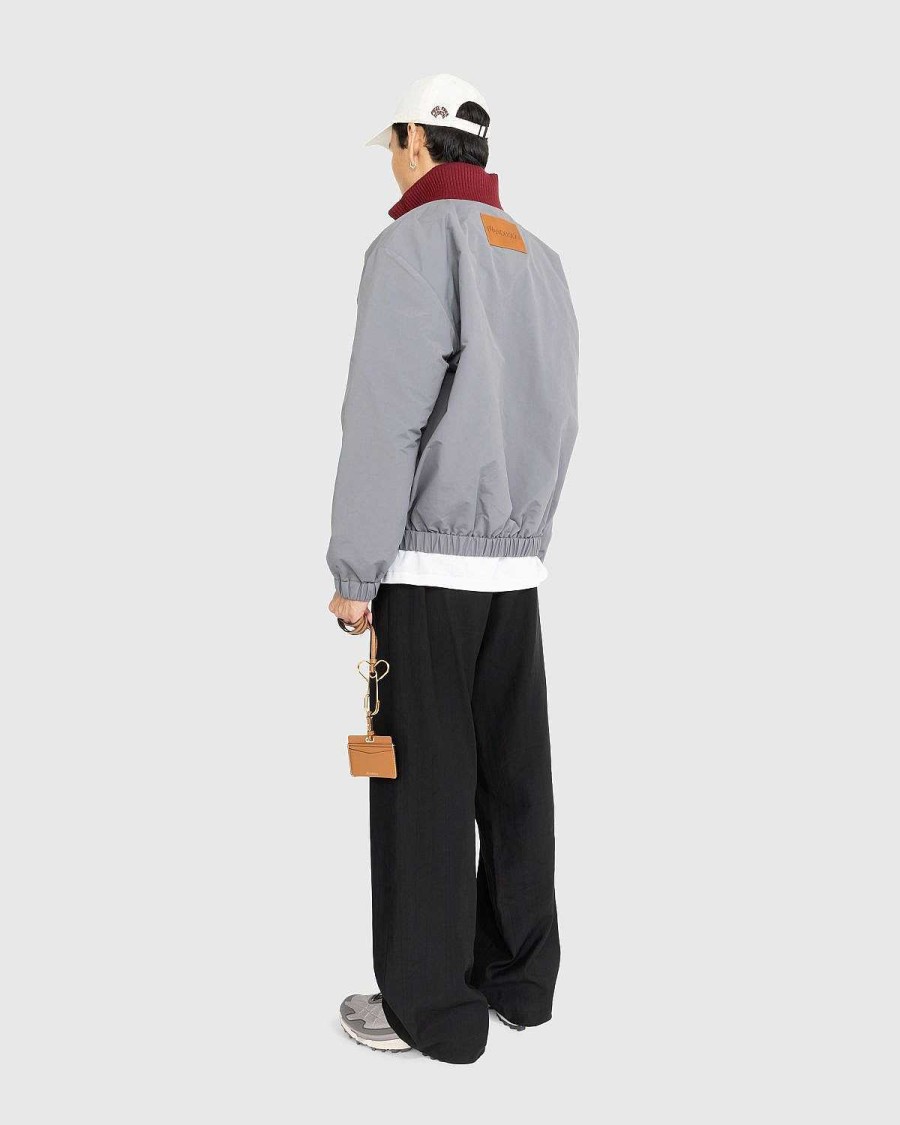 Overtoj | J.W. Anderson Kontrast Lynlas Foran Blouson Gra