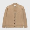 Strik | Maison Margiela Albue Patch Cardigan Beige