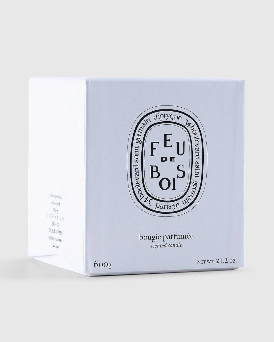 Stearinlys | Diptyque Stearinlys Feu De Bois 600G