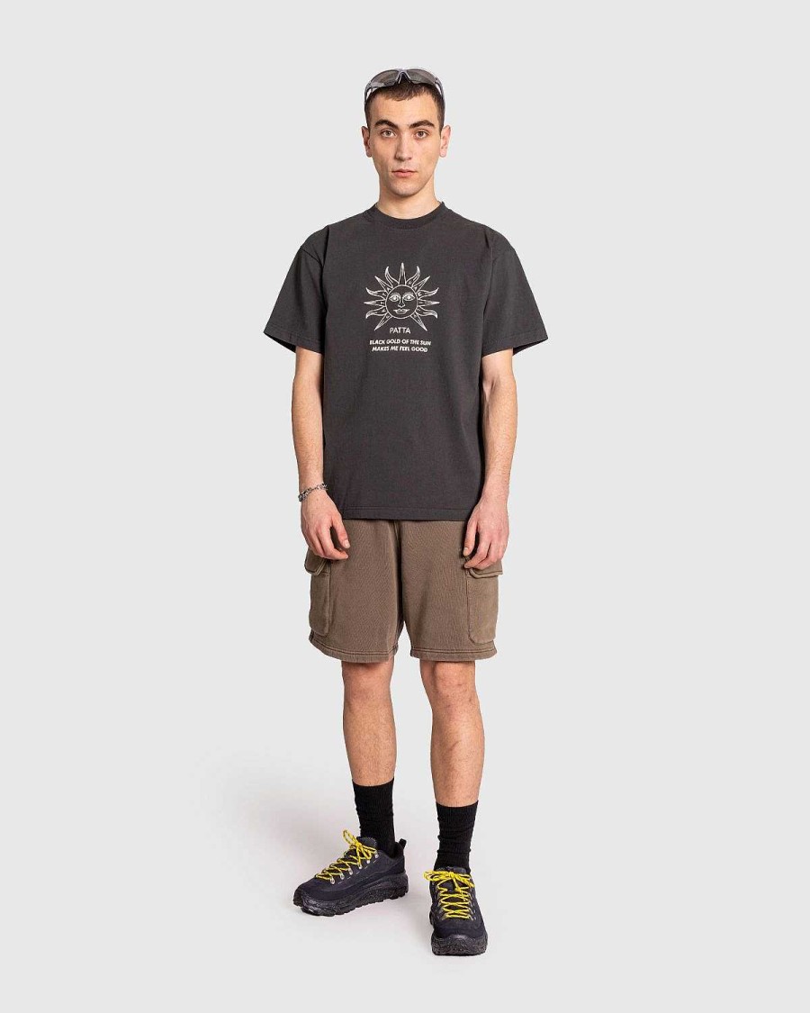 Shorts | Patta Klassiske Vaskede Cargo Joggingshorts Morel