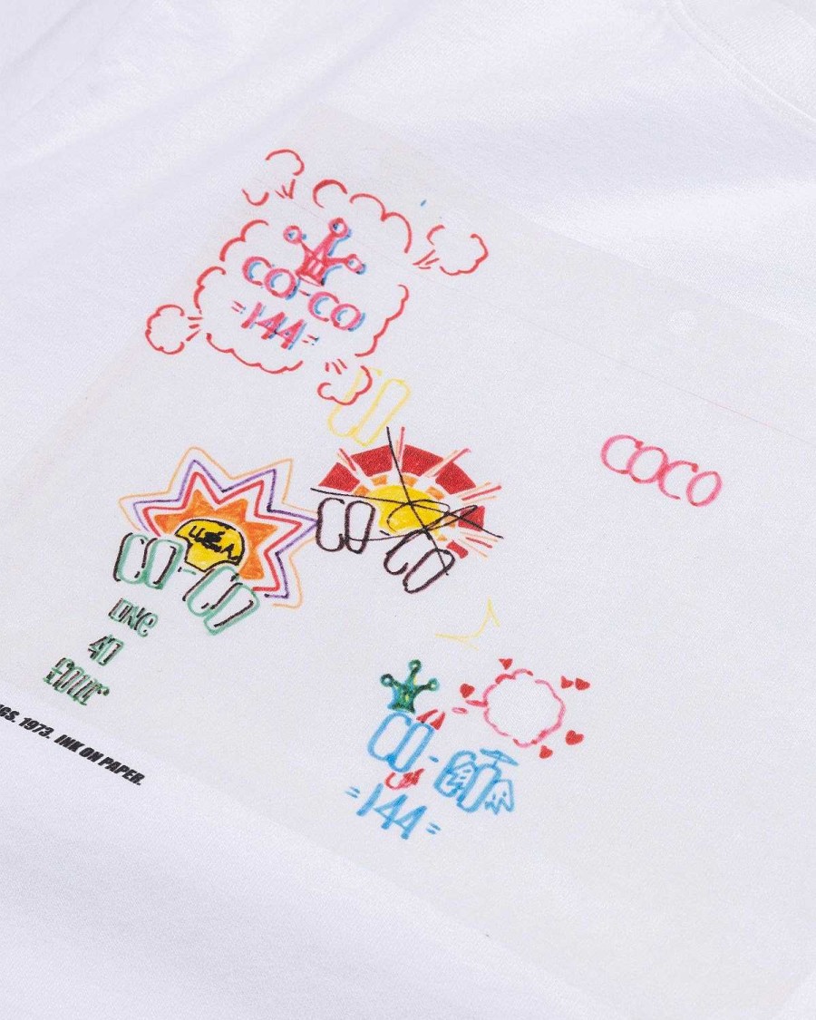 T-Shirts | Palais de Tokyo Coco 144 T-Shirt Hvid