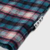 Skjorter | Highsnobiety HS05 Shaggy Plaid Skjorte Rod/Bla