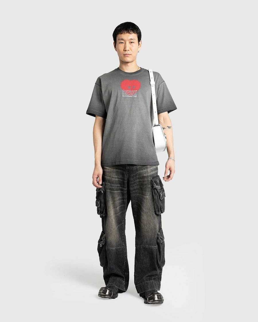 Bukser | Diesel D-Fish-Cargo-S Bukser Denim