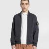 Sveder | Stone Island Sweatshirt Med Fuld Lynlas Charcoal