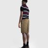 Shorts | Dries van Noten Piperi Shorts Khaki/Ombre