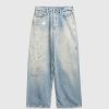 Bukser | Acne Studios Loose Fit Jeans 1981M Lysebla
