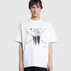 T-Shirts | And Wander Yu Nagaba Trykt T Hvid