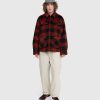 Skjorter | Patta Tjek Car Coat Biking Red