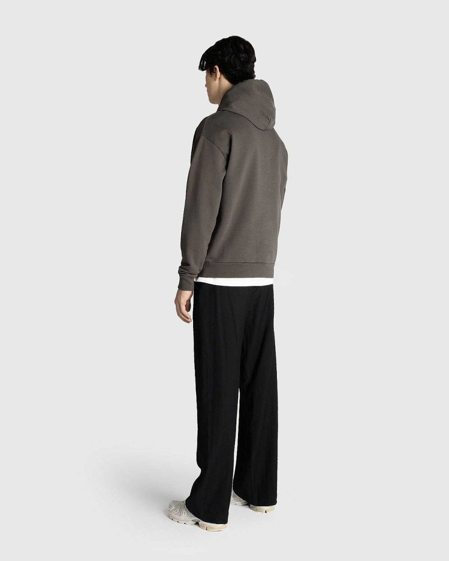 Sveder | Highsnobiety Not In London Fleece-Haettetroje Morkegra