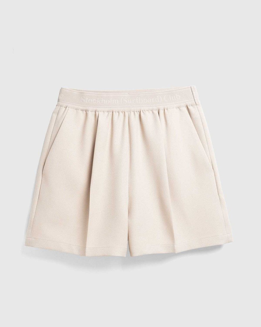 Shorts | Stockholm Surfboard Club Elaine Shorts Beige