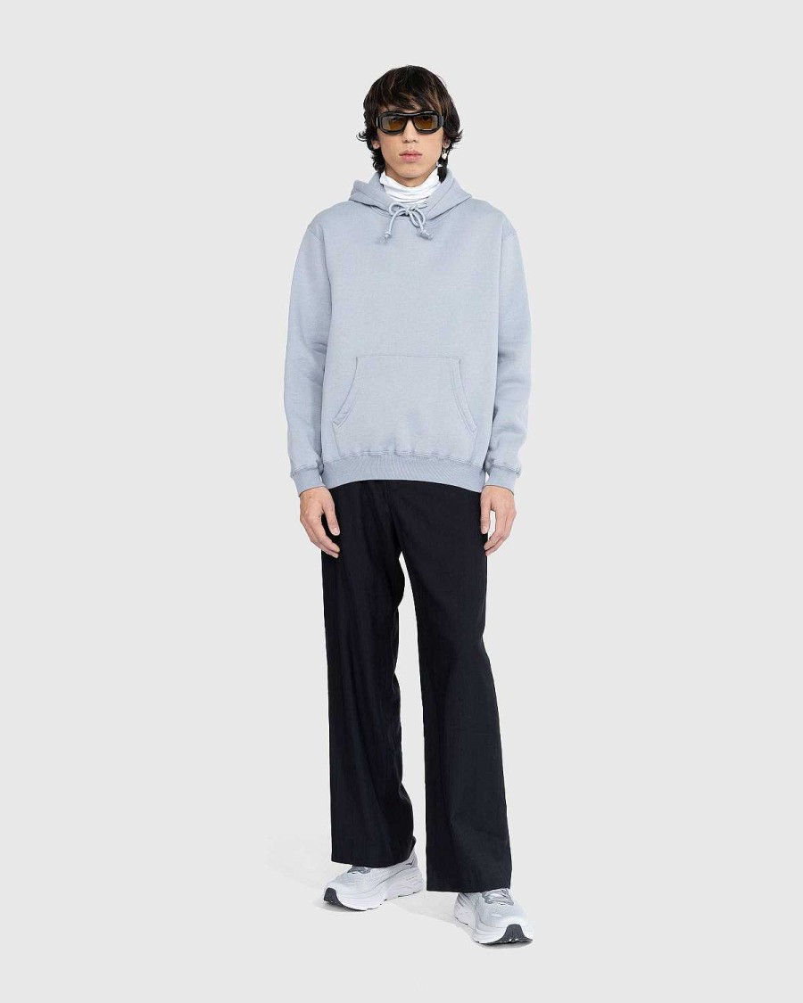 Sveder | Auralee Glat Blod Pullover Haettetroje Bla/Gra