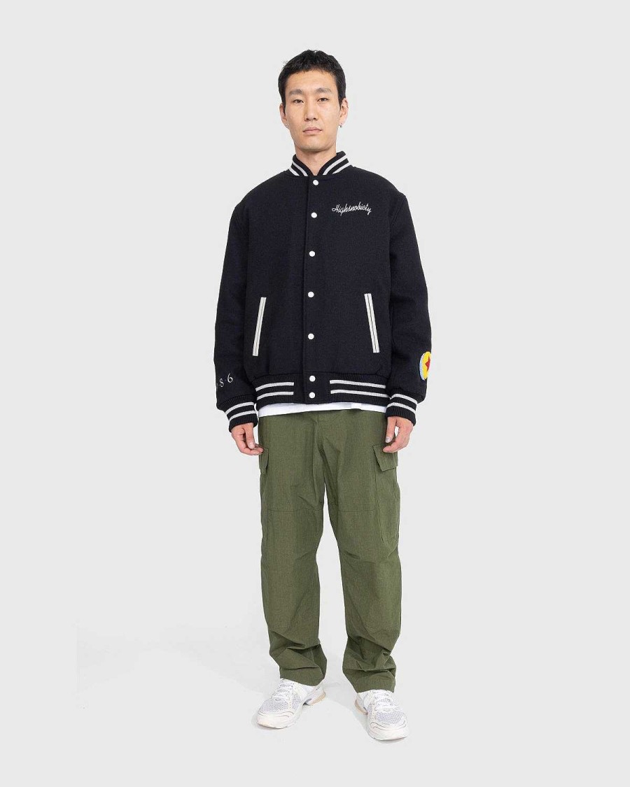 Overtoj | Highsnobiety Varsity Jakke Sort