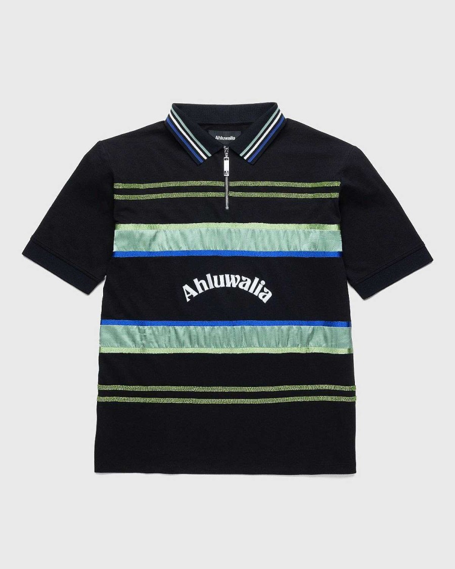 T-Shirts | Ahluwalia Buke Kortaermet Polo Sort