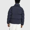 Overtoj | Stone Island Beklaedningsfarvet Genbrugsnylon Dunjakke Marinebla