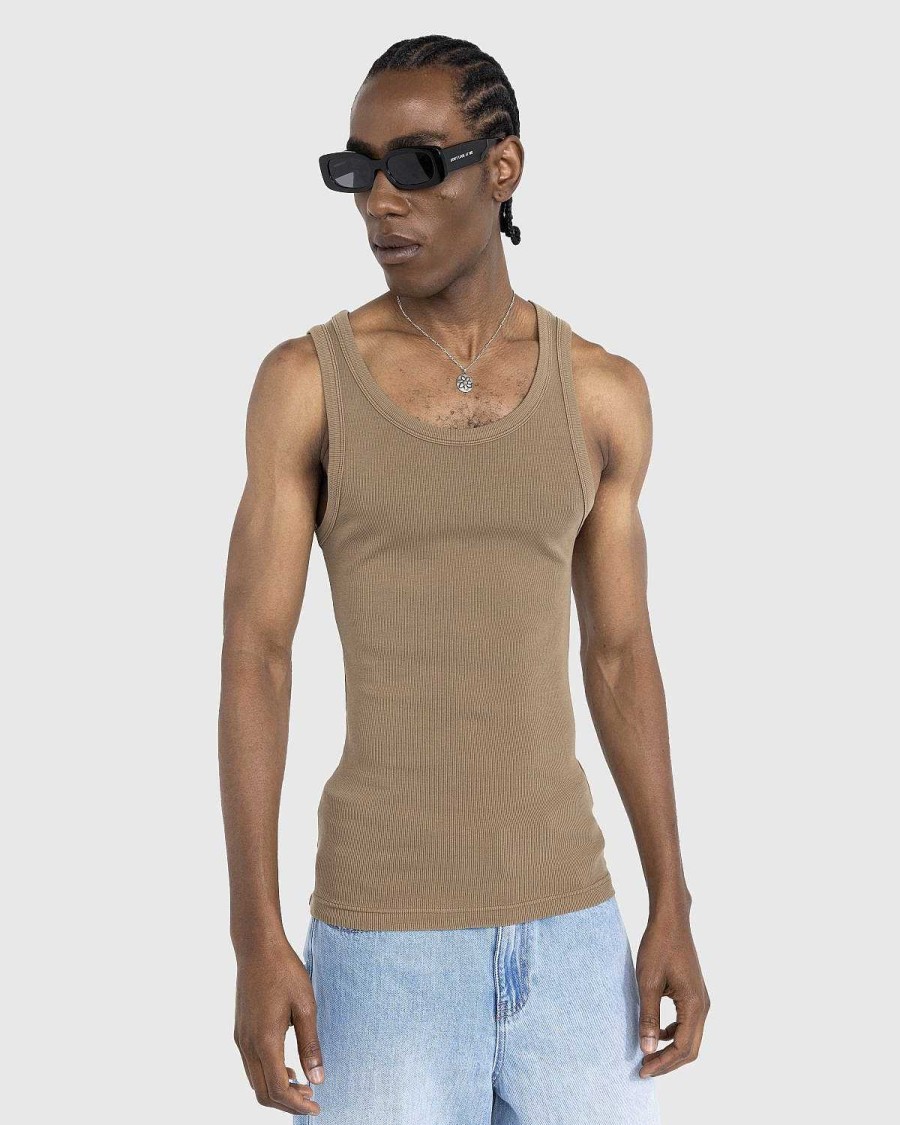 T-Shirts | Entire Studios Rib Tank Cork
