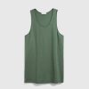 Overtoj | Lemaire Rib Debardeur Smoky Green