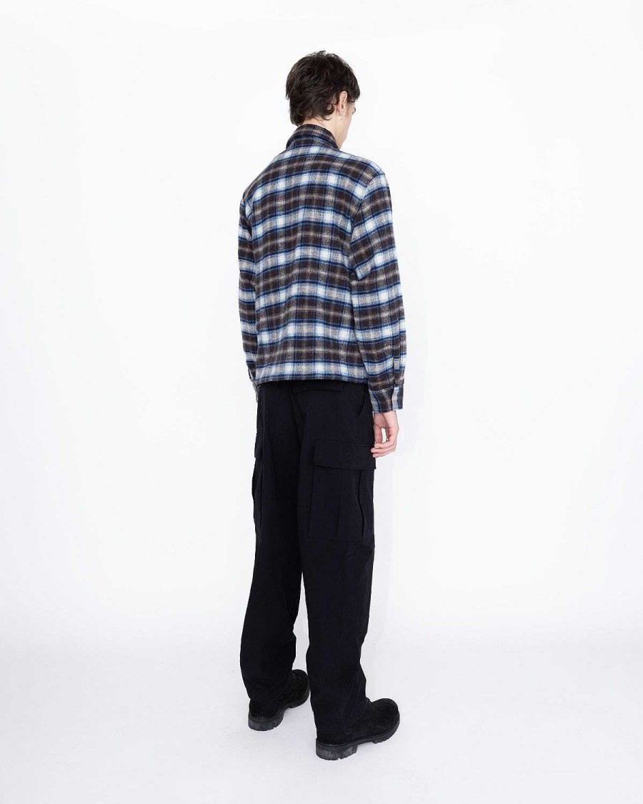 Skjorter | Highsnobiety HS05 Shaggy Plaid Shirt Brun/Bla