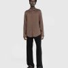 Bukser | Marine Serre Fluid Jersey Baggy Pants Sort