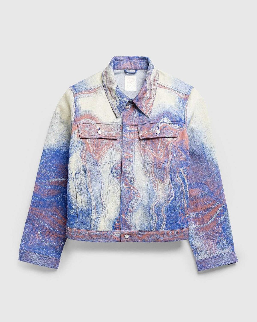 Overtoj | CAMPERLAB Bolget Denimjakke Multi