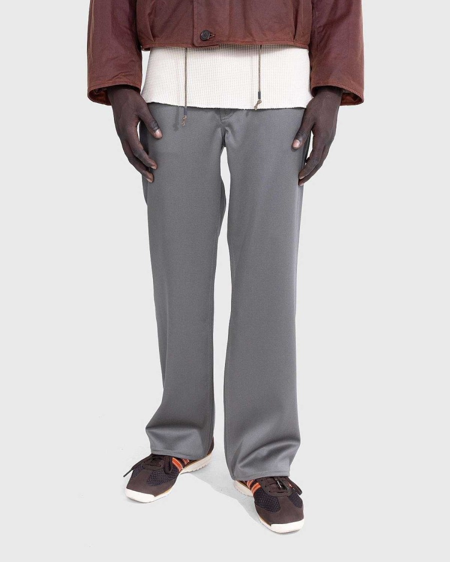 Bukser | Our Legacy 70S Cut Mole Grey Udsogt Uld