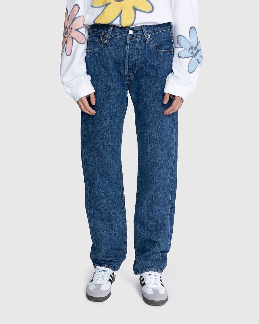 Bukser | Levi's 501 Original Fit Indigo Stonewash