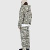Sveder | Patta Digi Waffle Zip Haettetroje Multi/Spray Camo