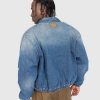 Overtoj | Acne Studios Denim Polstret Jakke Bla