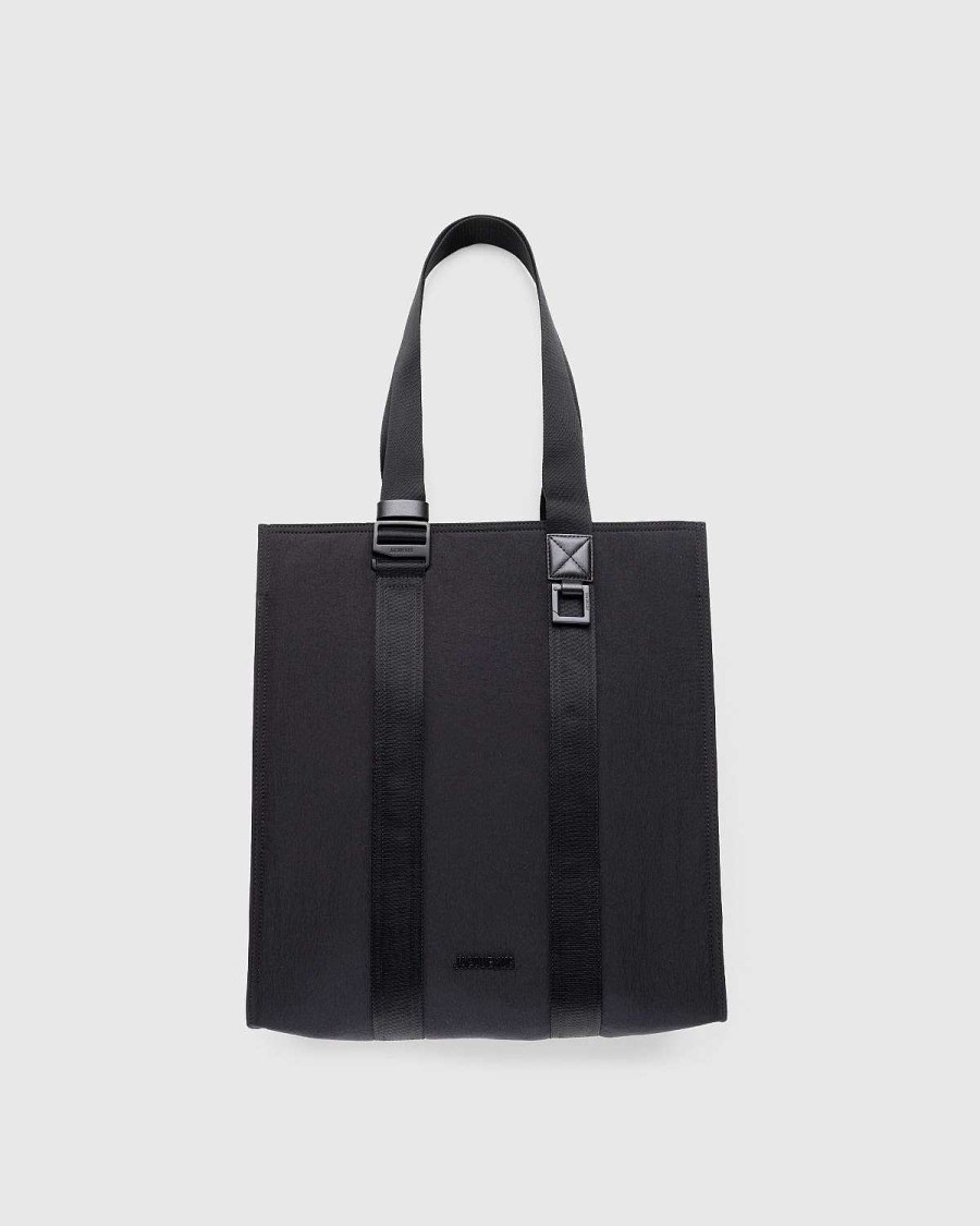 Tasker | JACQUEMUS Le Cabas Cuerda Sort