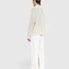 T-Shirts | Bode Pointelle Polo Langaermet Creme