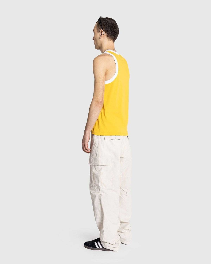 T-Shirts | Wales Bonner Abebe Tank Top Gurkemeje