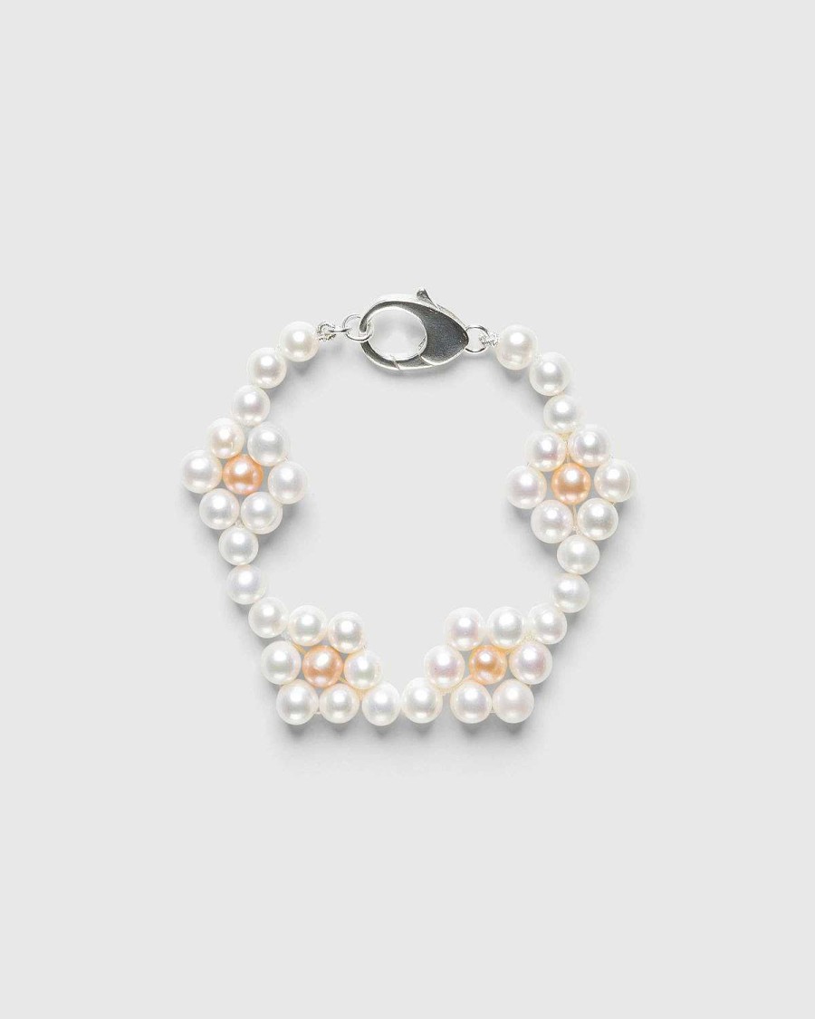 Smykker | Hatton Labs Daisy Pearl Armband Hvid
