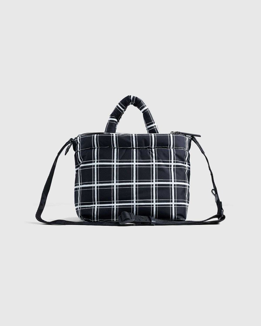 Tasker | Marni Mini Plaid Ternet Mulepose Sort