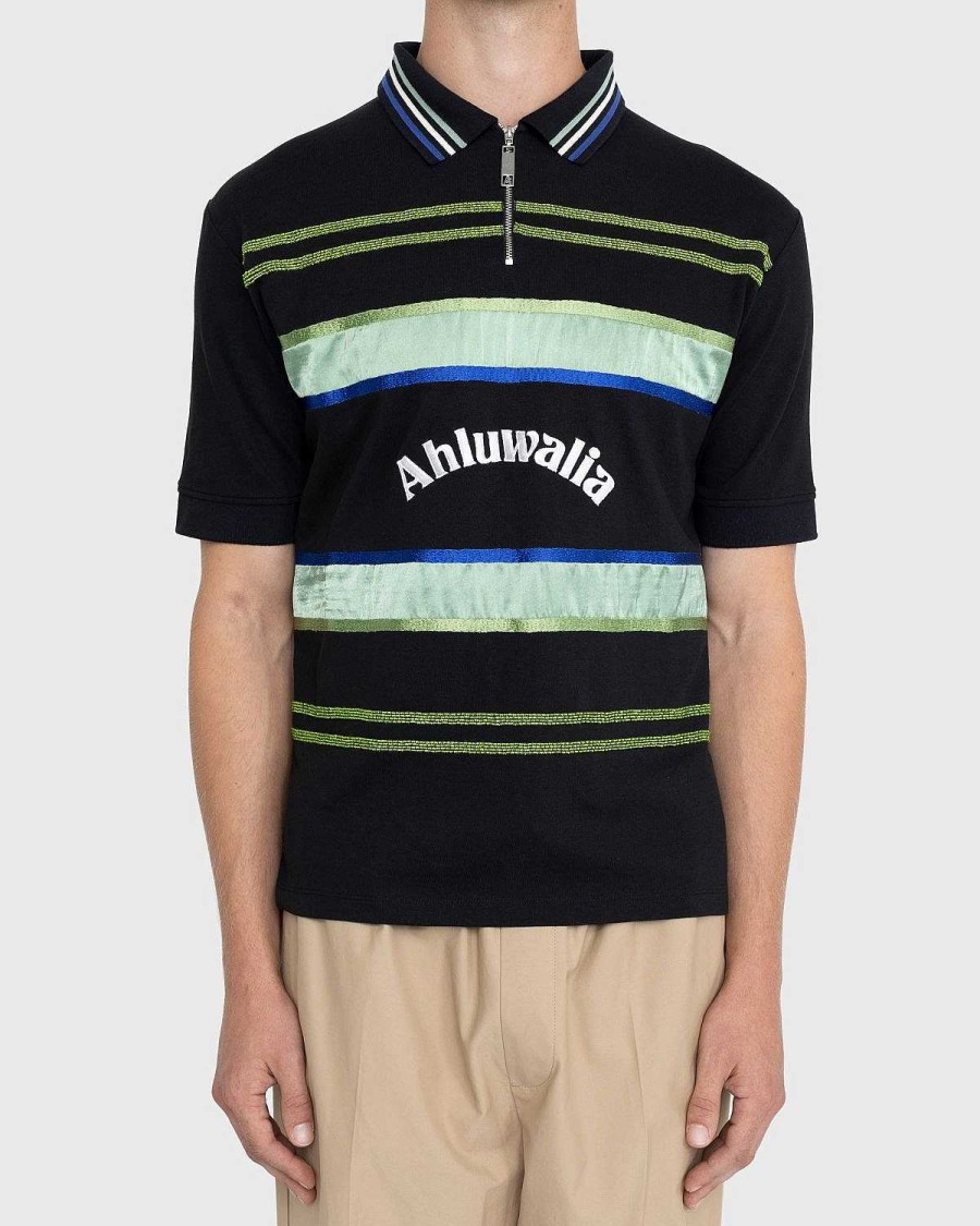T-Shirts | Ahluwalia Buke Kortaermet Polo Sort
