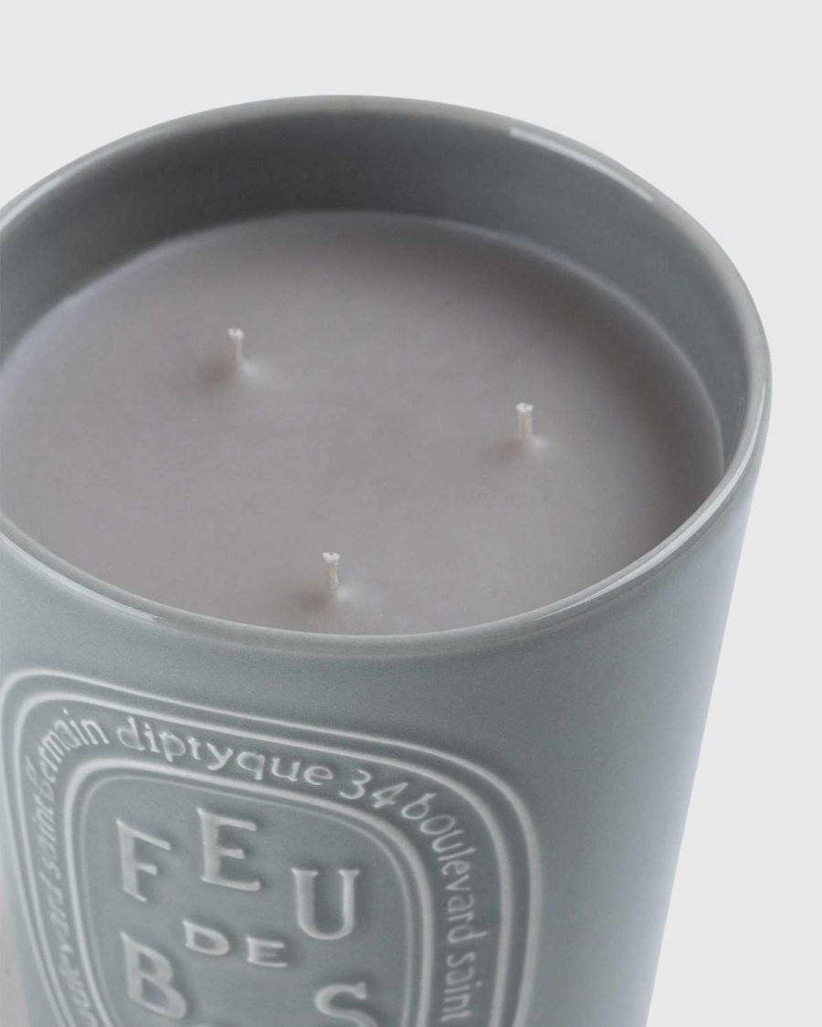 Stearinlys | Diptyque Stearinlys Feu De Bois 600G