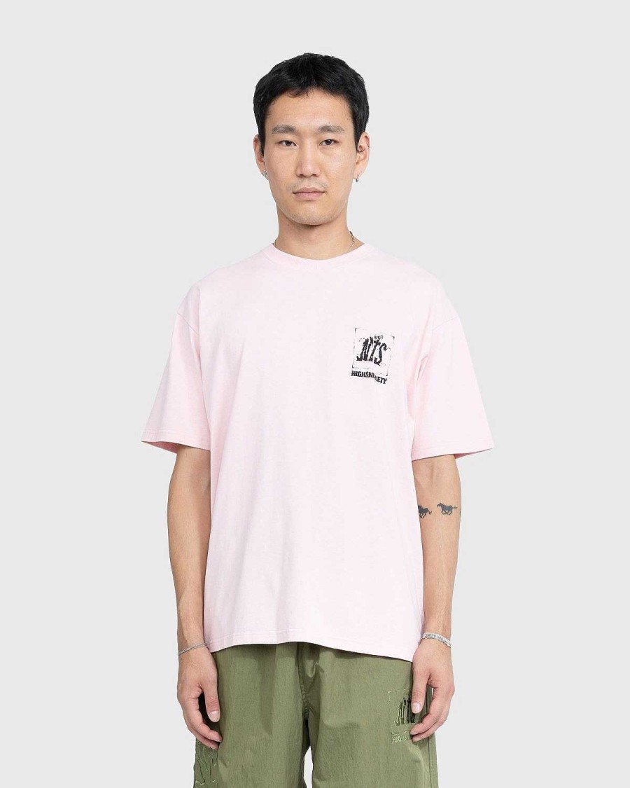 T-Shirts | NTS Grafisk T-Shirt Pink