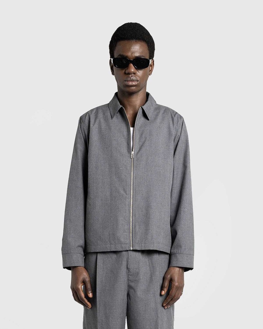 Overtoj | Highsnobiety HS05 Tropical Suiting Jakke Gra