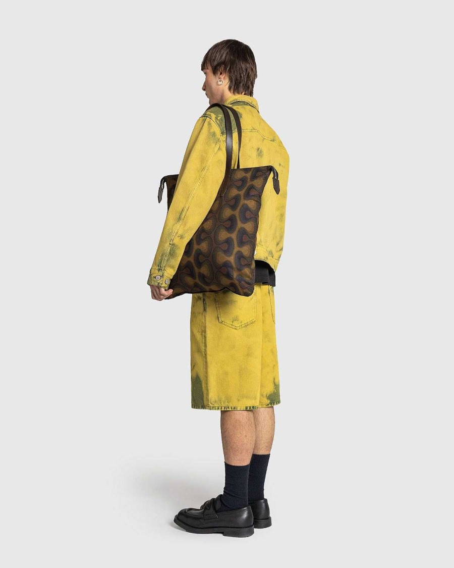 Tasker | Dries van Noten Bomuldsstoftaske Khaki