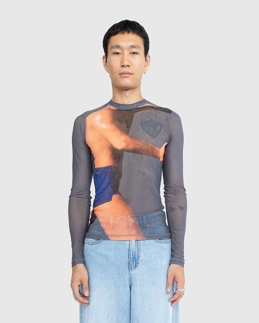 T-Shirts | J.W. Anderson Trykt Langaermet Top Traekul